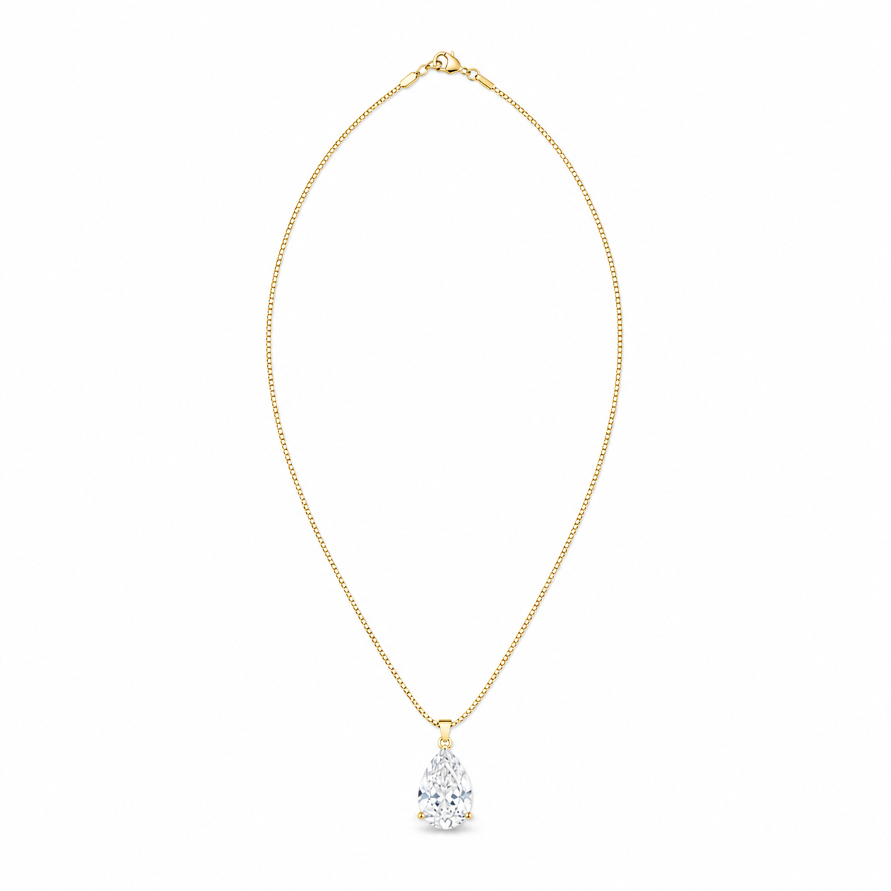 Large Teardrop Necklace