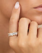 Sterling Silver Janis CZ Eternity Band Ring