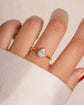 Large Pear Statement Ring