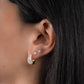 Basket Pave Hoops