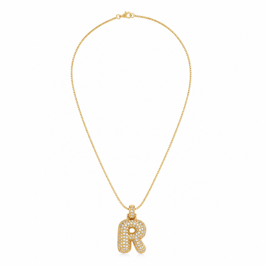 Bubble Letter Necklace