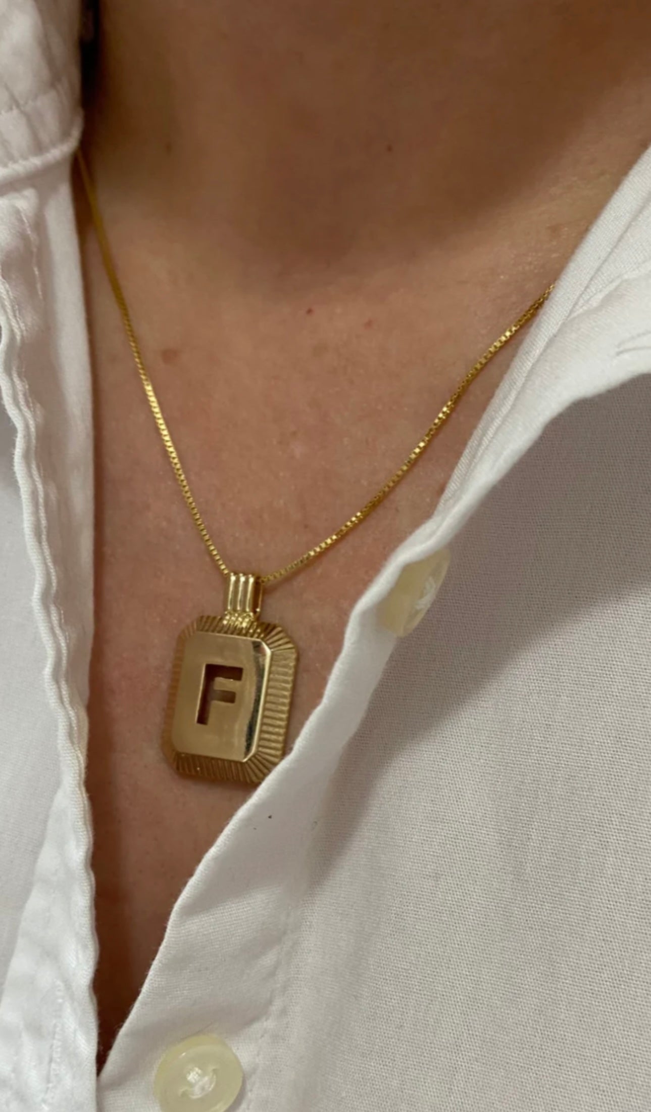 Signature Initial Necklace