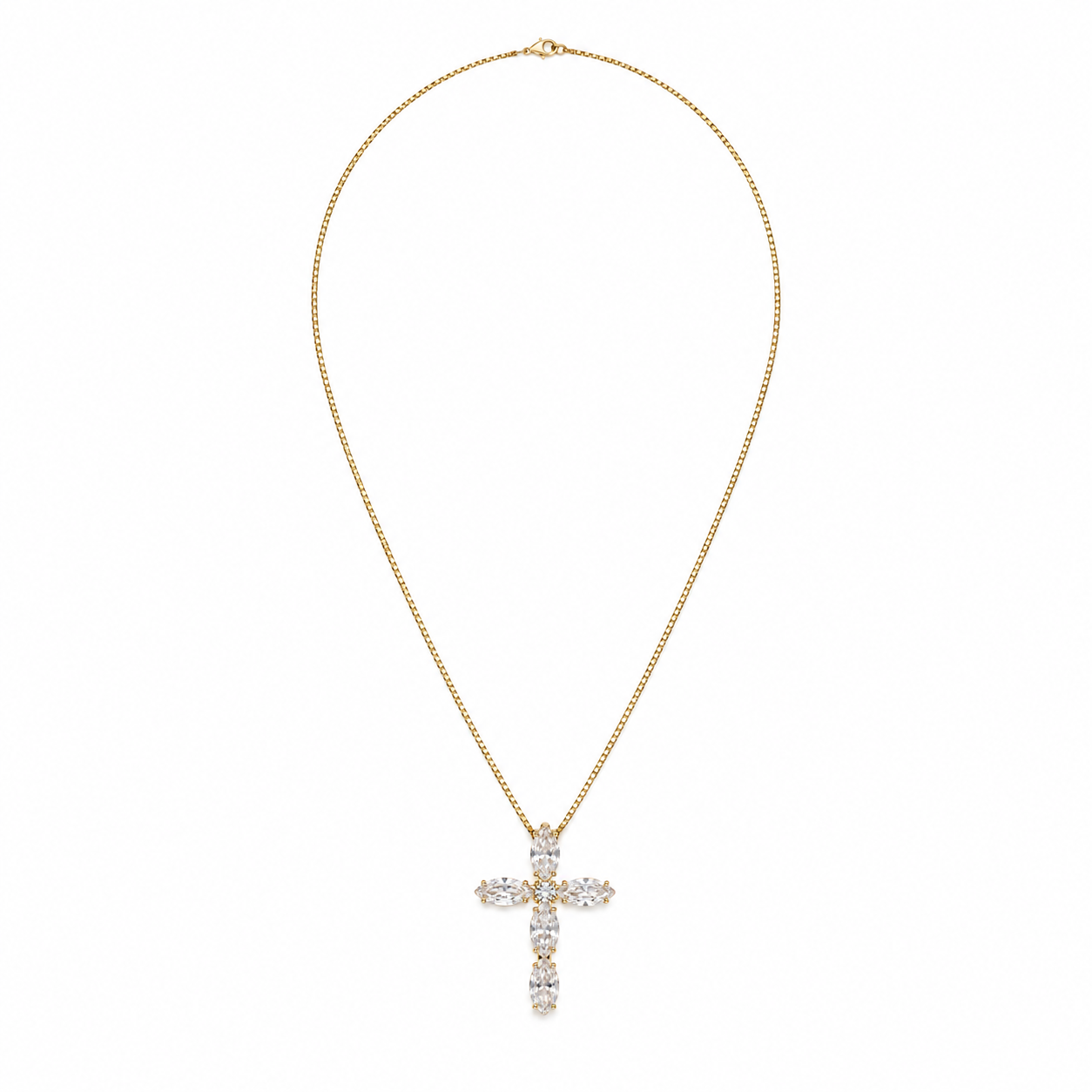 Diamond Cross Necklace