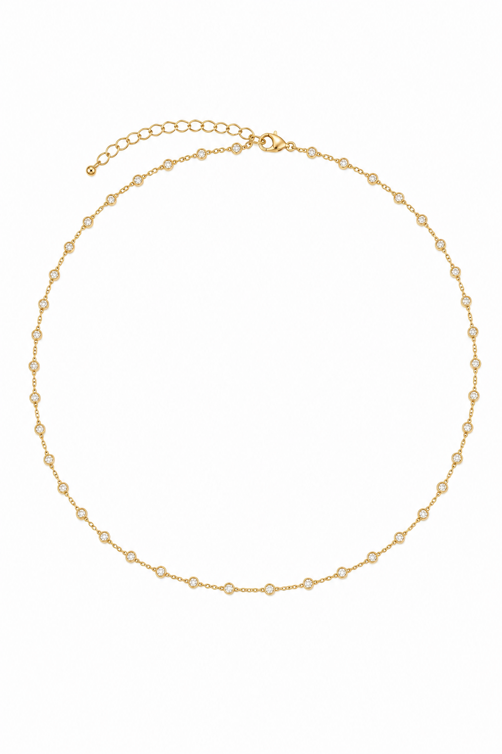 Diamond Detail Body Chain