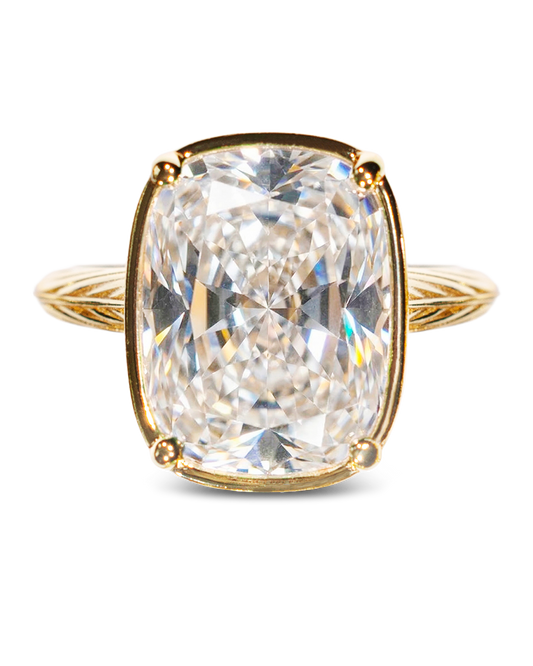 Sterling Forever Elongated Cushion Cocktail Ring