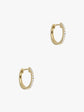 Small diamond hoops